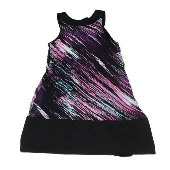 DR31 Express Casual Silk Halter Top Dress M - Picture 4 of 5